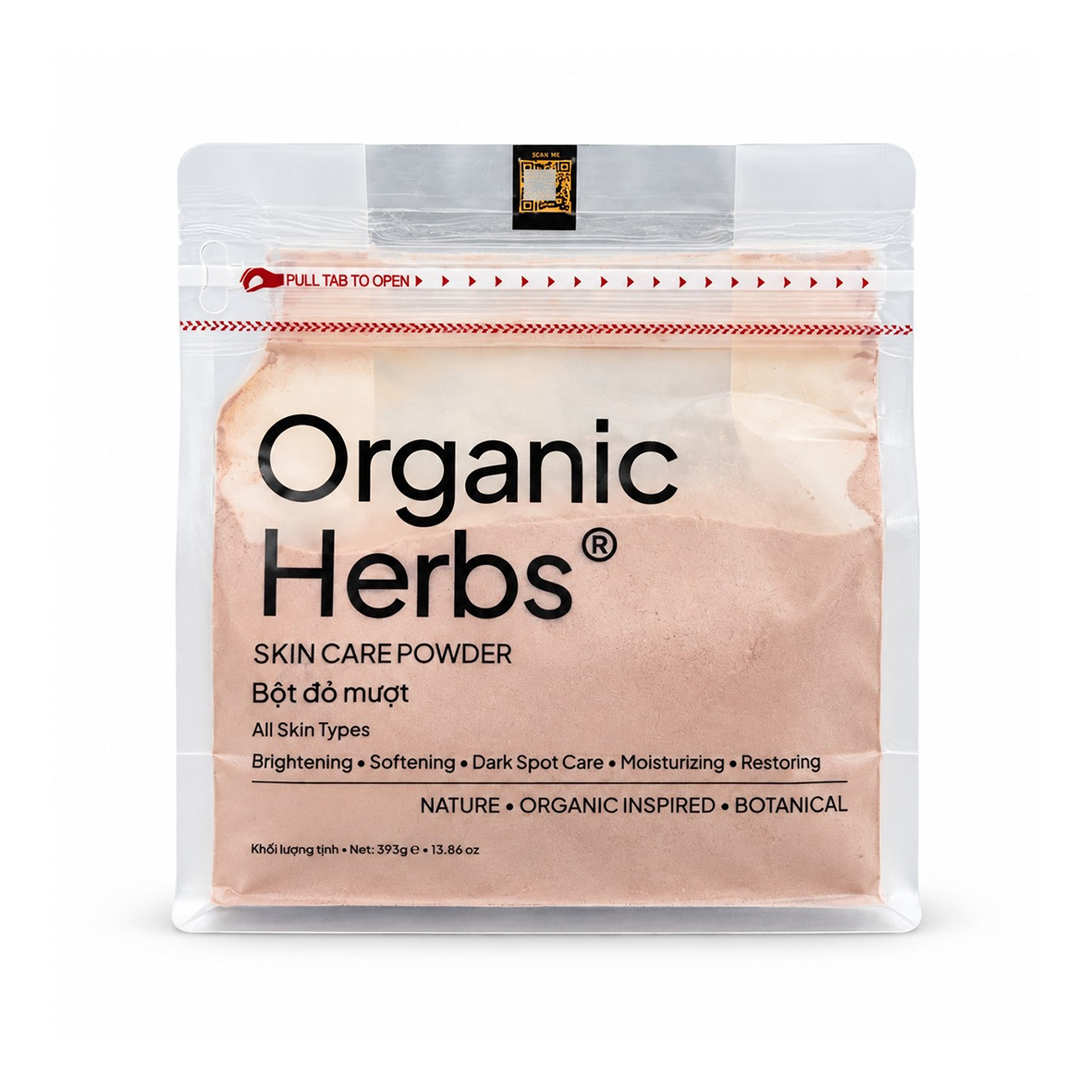 Organic Herbs® Bột Đỏ Mượt | Silky Red Powder
